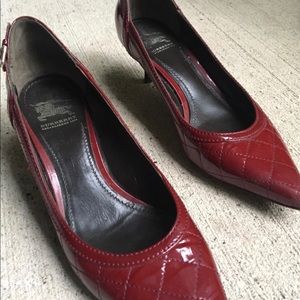 Vintage Burberry Kitty Heels